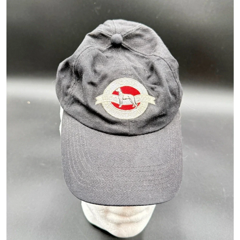 Vintage Greyhound 100th Anniversary Baseball Cap Black Strapback NWOT